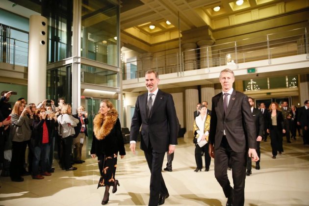 Sopar MNAC Mobile MWC  arribada rei felip vi - Sergi Alcazar - EN
