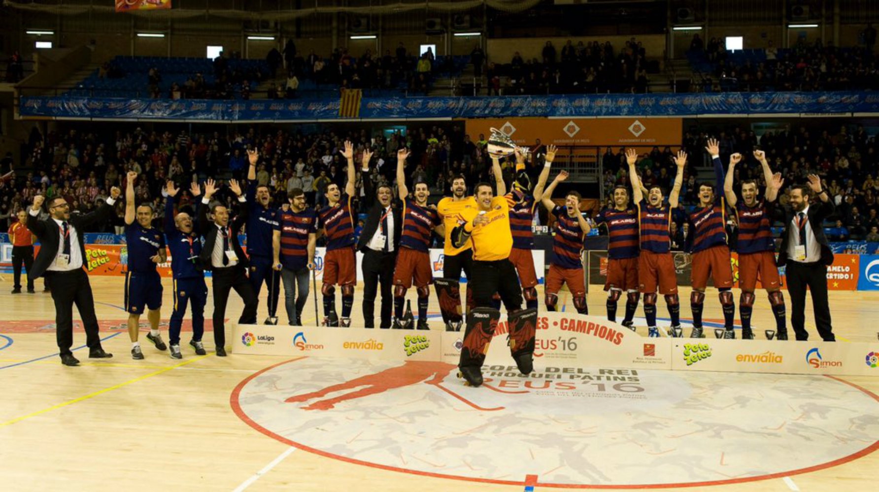 El Barça, rey de copas también en hockey (1-4)