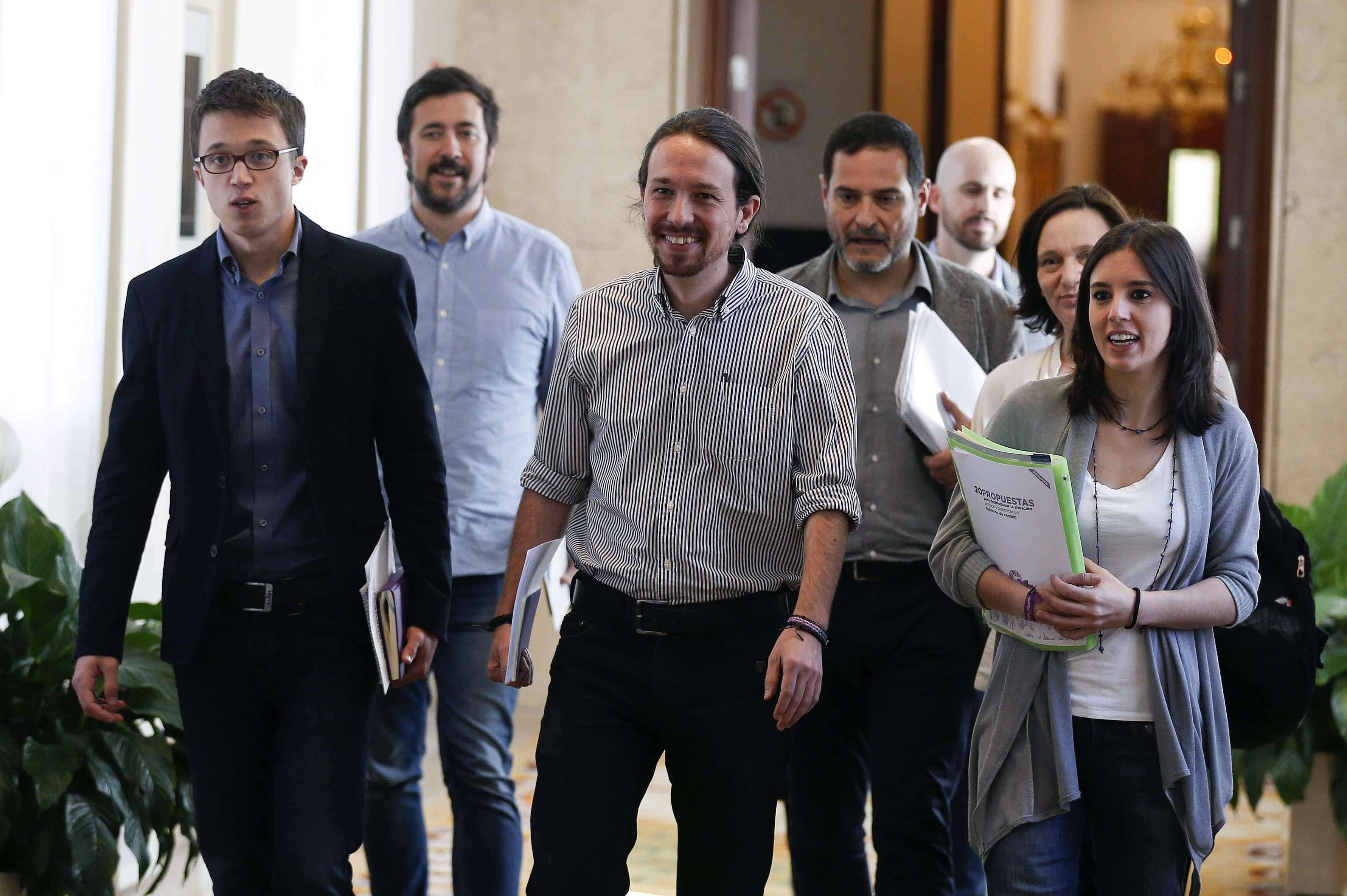 Podemos consultarà a les bases el suport al pacte entre PSOE i C's