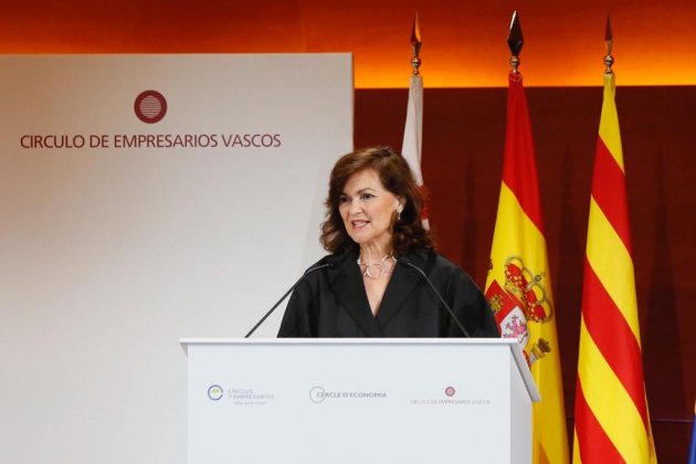 ELNACIONAL Carmen Calvo apriete trajectoria empresarial IESE - Sergi Aacàzar