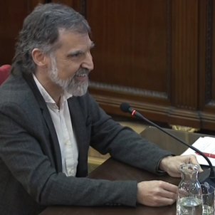 judici procés Jordi Cuixart somriure judici procés Jordi Cuixart somriure