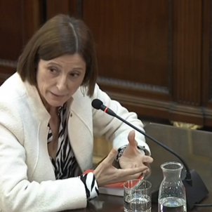 Forcadell: "No vaig participar ni vaig dirigir cap estratègia; em vaig limitar a exercir el càrrec"