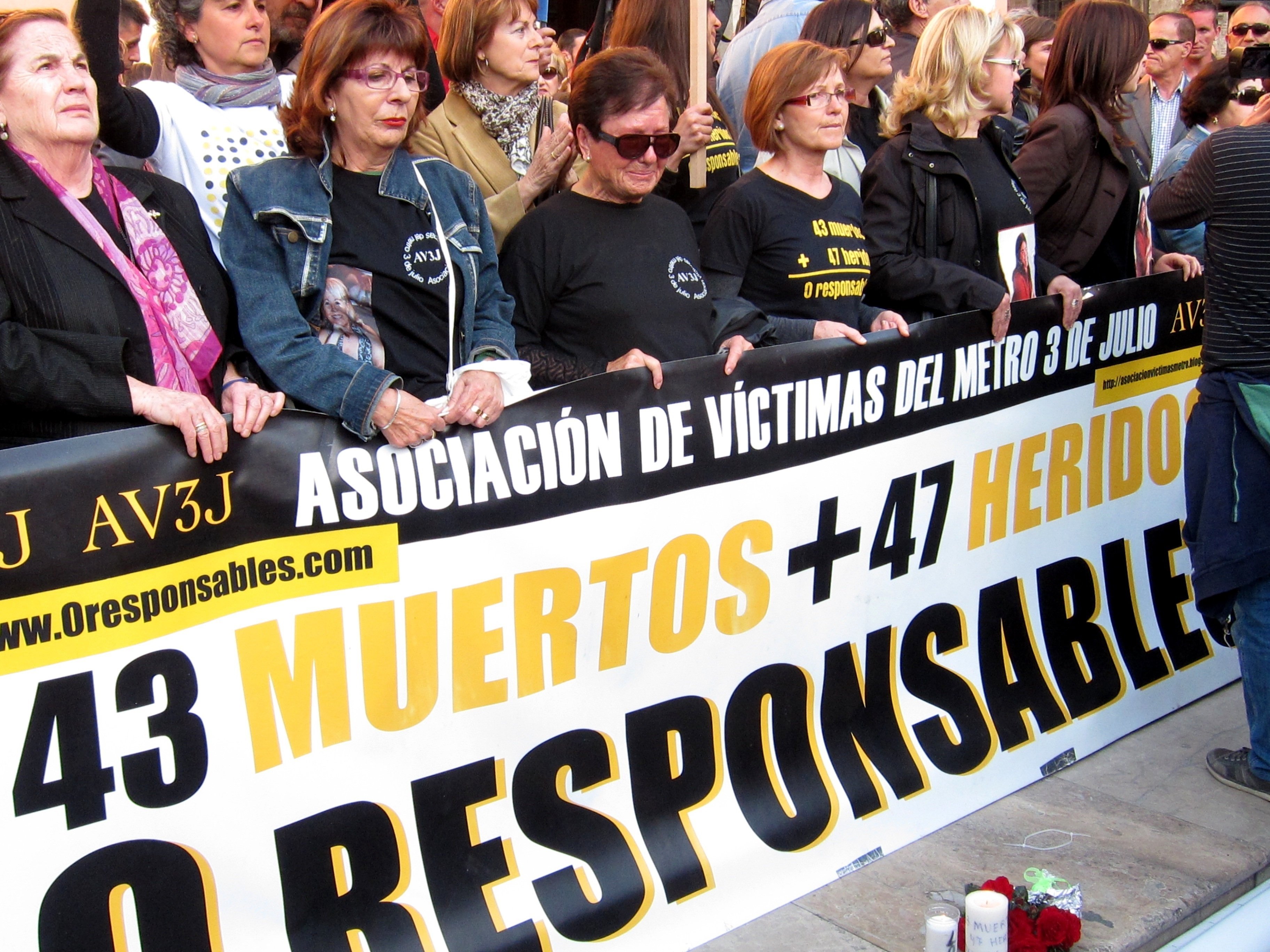 Abren juicio por el accidente del metro de València del 2006