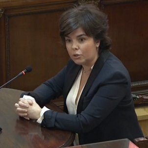 judici procés declaració Soraya Saenz Santamaria judici procés declaració Soraya Saenz Santamaria