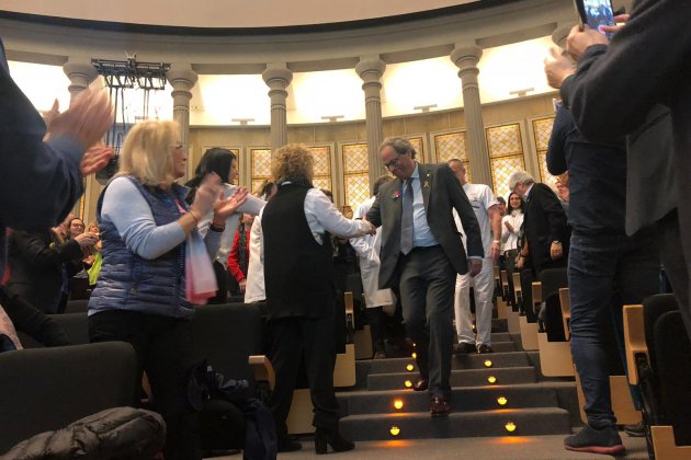 EL NACIONAL   arribada auditori paranimf quim torra