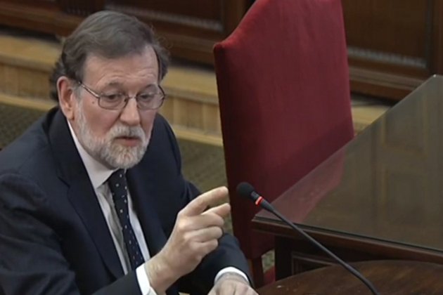 judici procés Mariano Rajoy declaració