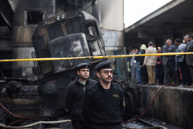 locomotora accident el caire. efe