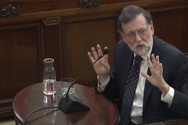 juicio procés Mariano Rajoy manos