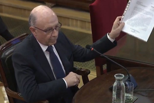 cristobal montoro juicio proces informe