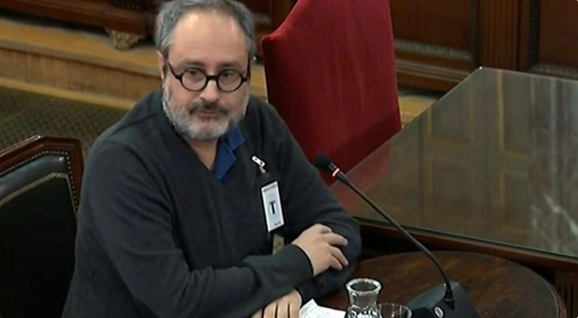 El tuit de Baños abans de la topada amb Marchena El tuit de Baños abans de la topada amb Marchena