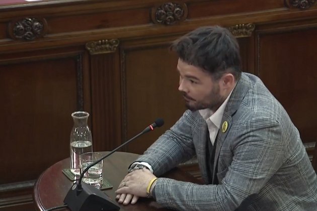 judici procés   Gabriel Rufián declaració