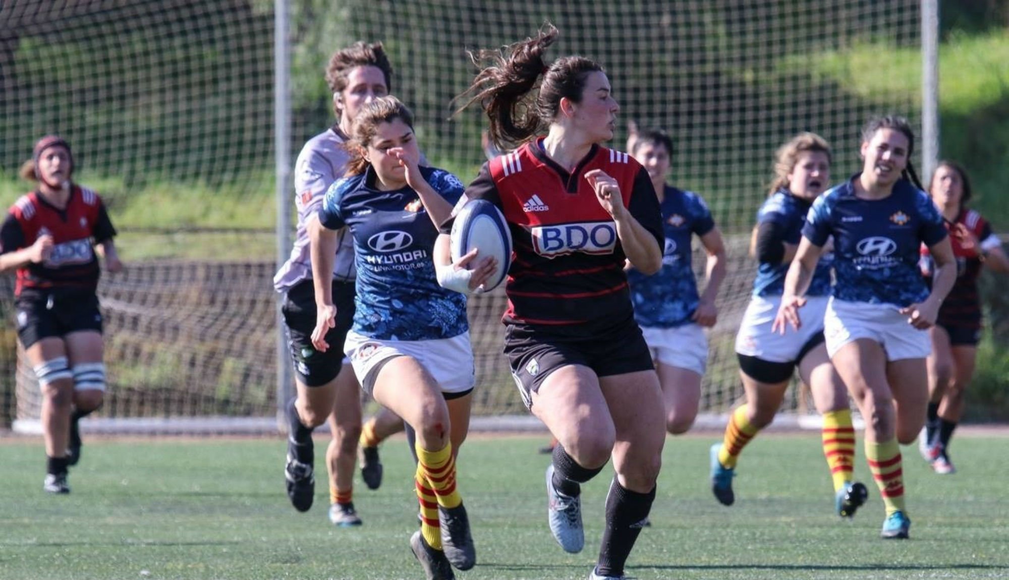 El CR Sant Cugat vol guanyar el primer títol de la Lliga femenina de rugbi