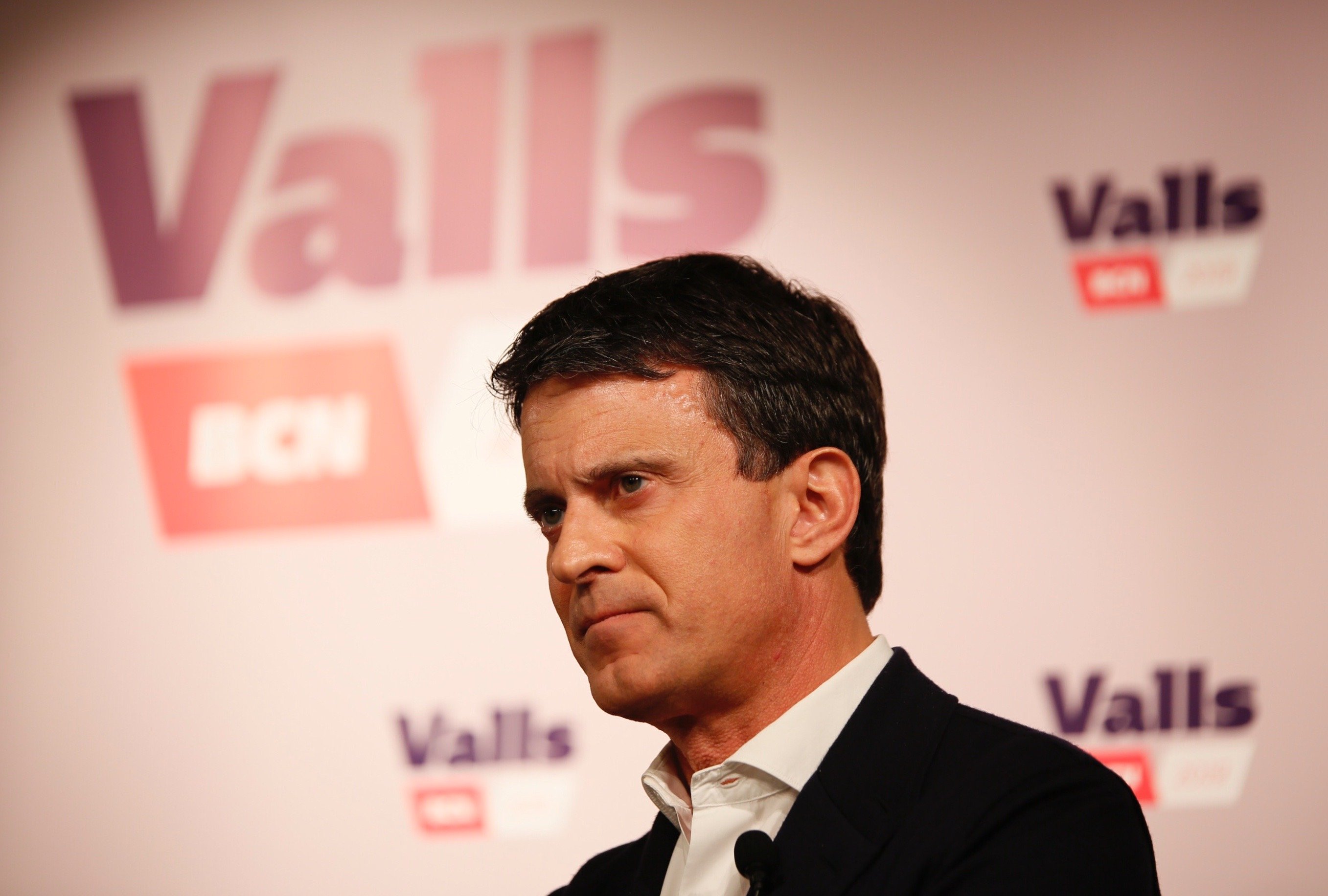 Valls: "El problema de Barcelona no és Vox; és l'independentisme"