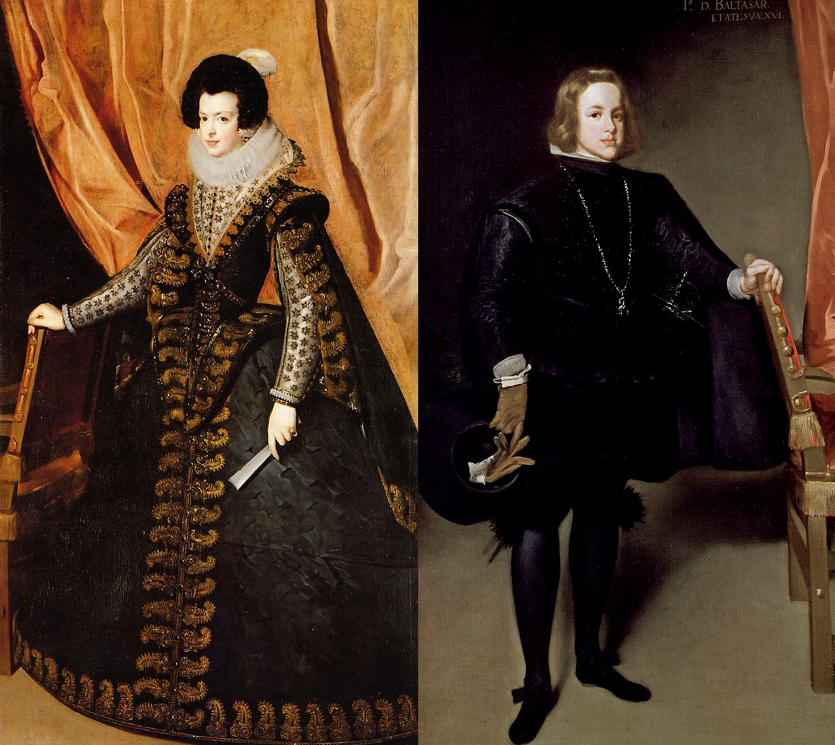 Isabel de Borbó y Baltasar Carles. Fuente Museo del Prado