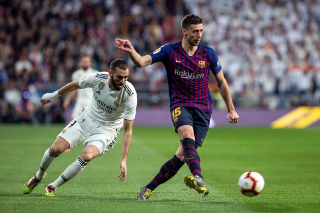 Lenglet Benzema Reial Madrid Barça EFE