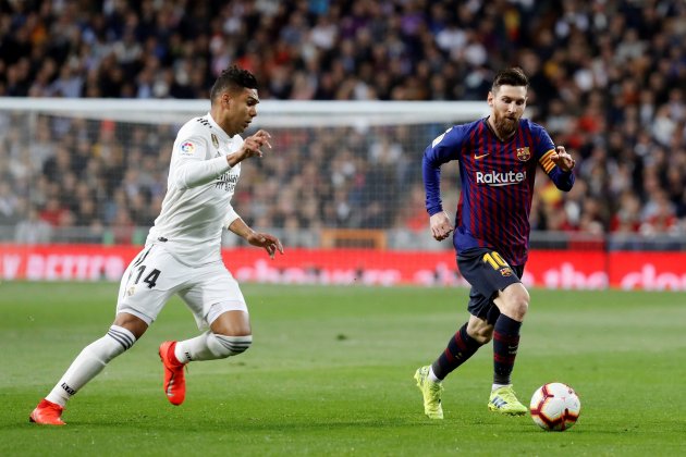 Casemiro Messi Real Madrid Barça EFE