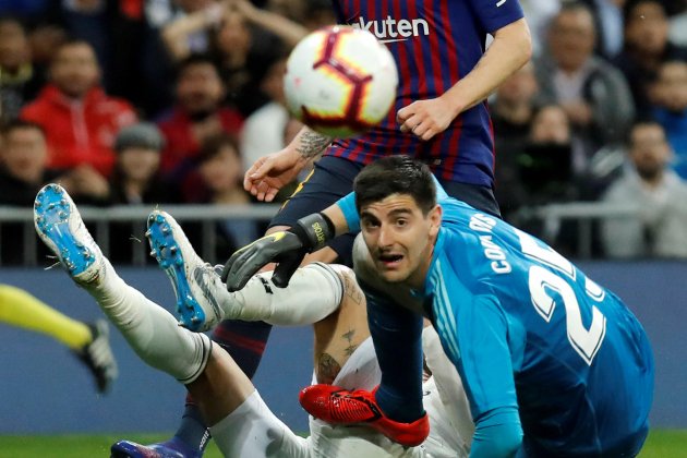 rakitic courtois barça madrid efe