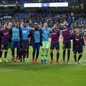 Barca tots Madrid EFE Barca tots Madrid EFE
