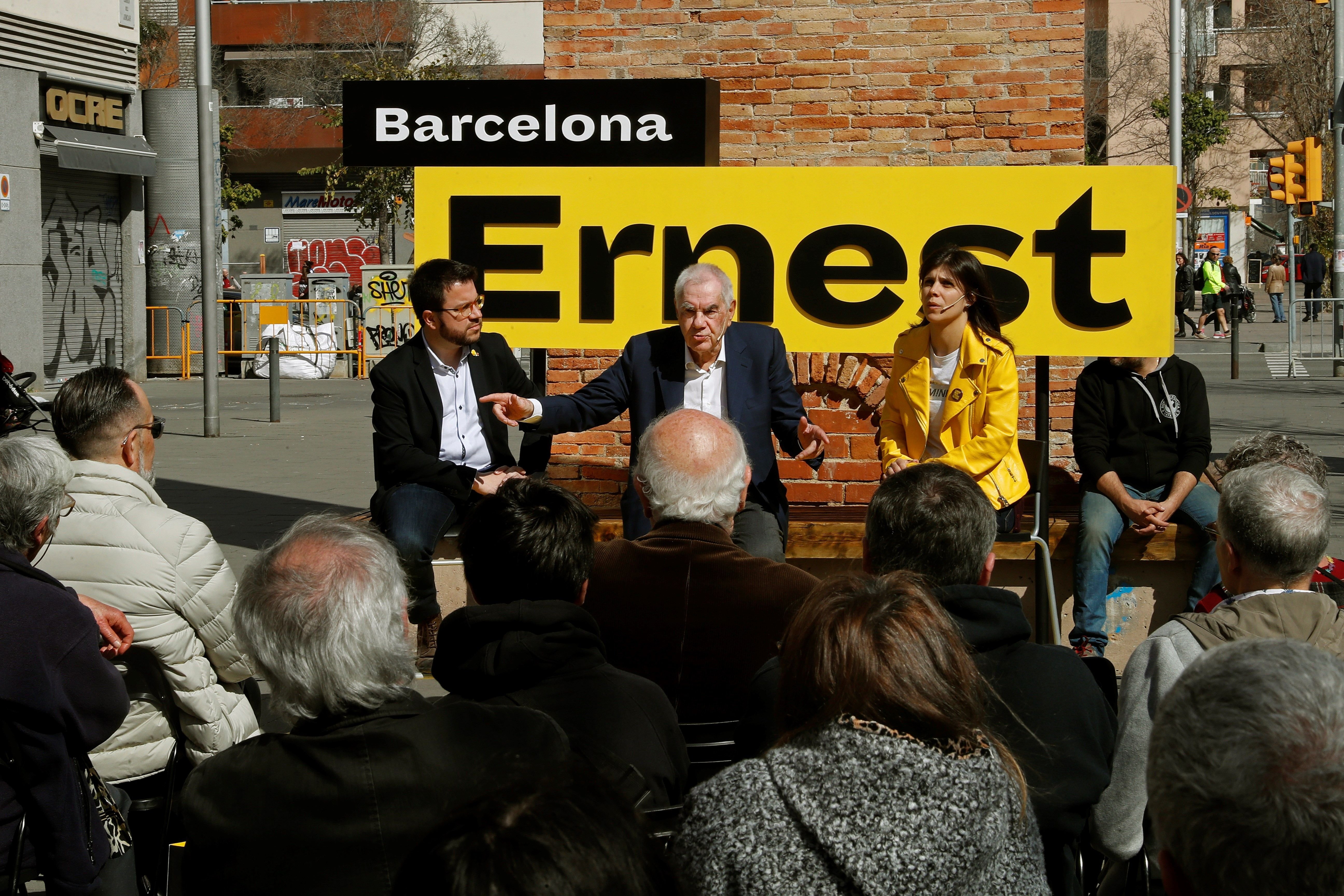 Maragall promete hacer de Barcelona la "punta de lanza" del independentismo