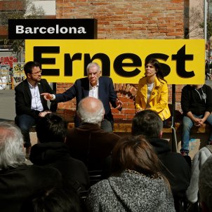 Ernest Maragall Pere Aragonès Marta Vilalta ERC - Efe Ernest Maragall Pere Aragonès Marta Vilalta ERC - Efe