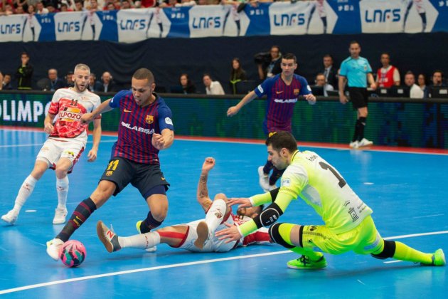 Ferrao Barca Lassa El Pozo @FCBfutbolsala