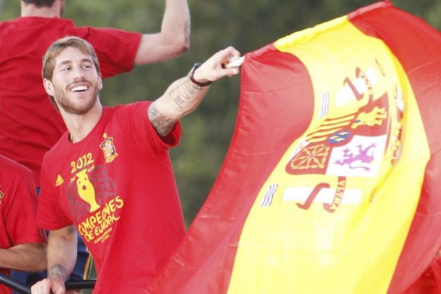 sergio ramos bandera espanya gtres