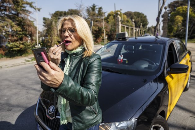 Luz Gonzalez Taxista feminista - Sergi Alcazar