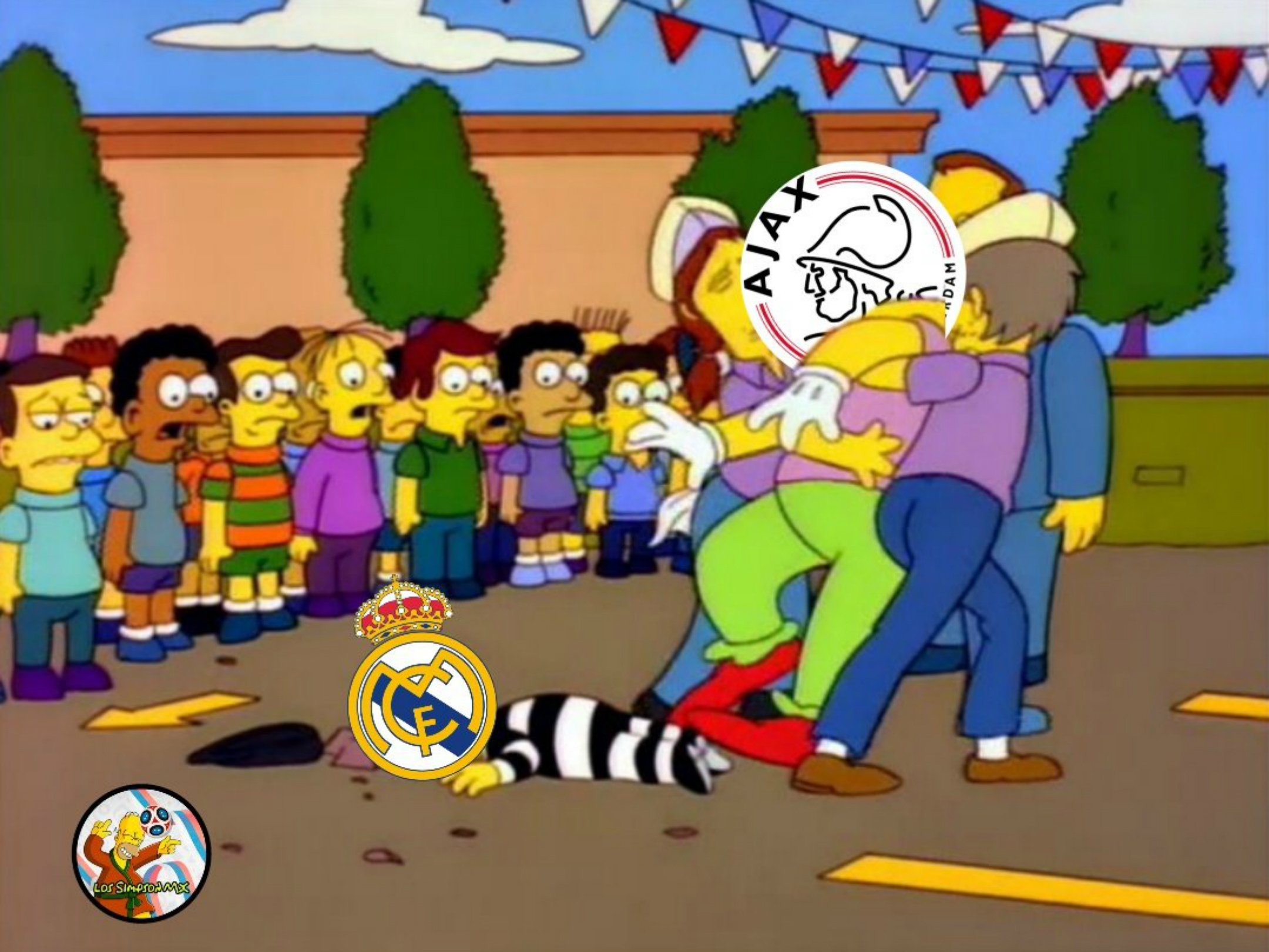 La red se ensaña con los mejores memes del Madrid-Ajax