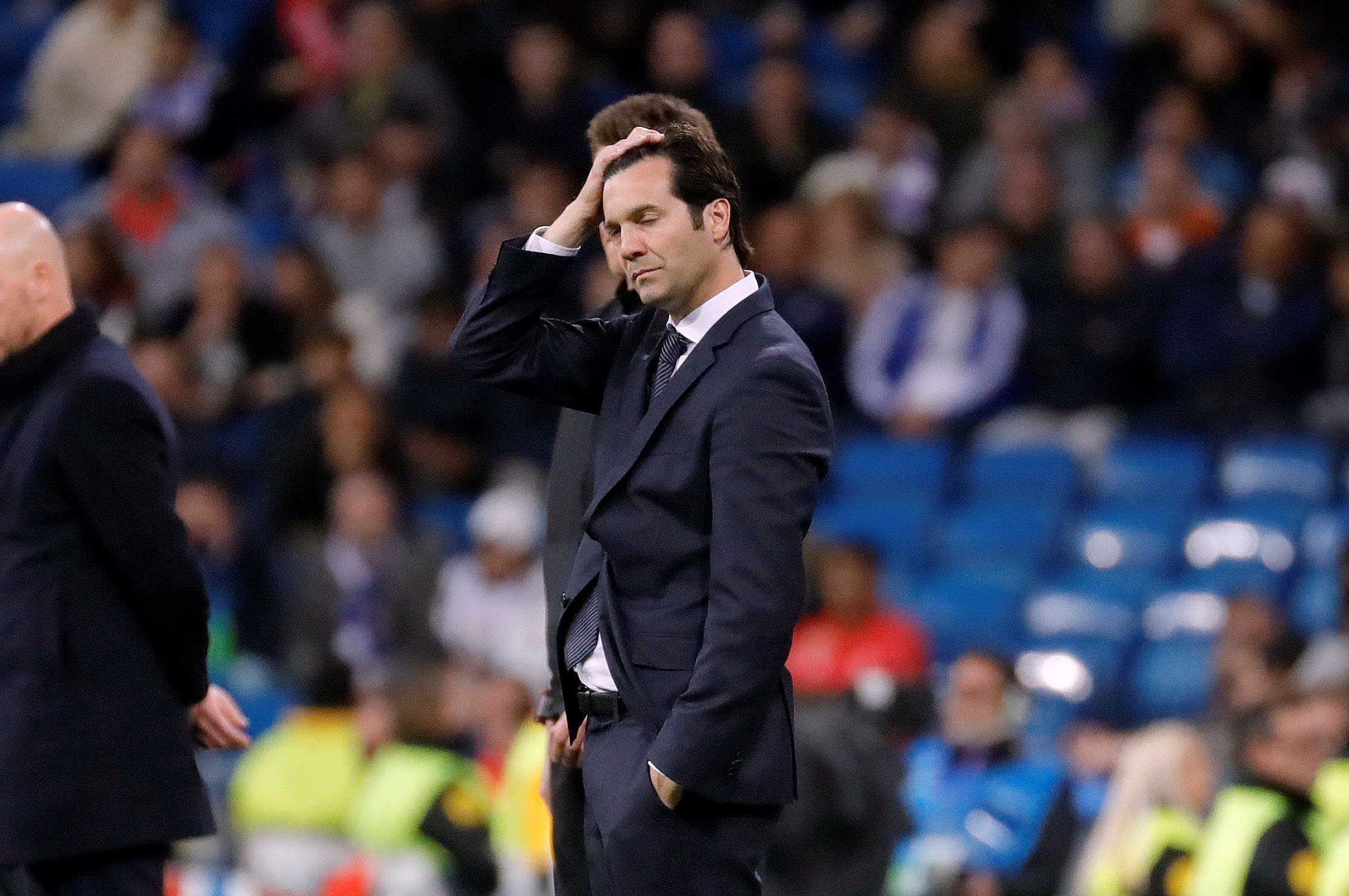 Solari és acomiadat del Madrid i es converteix en l'entrenador fugaç