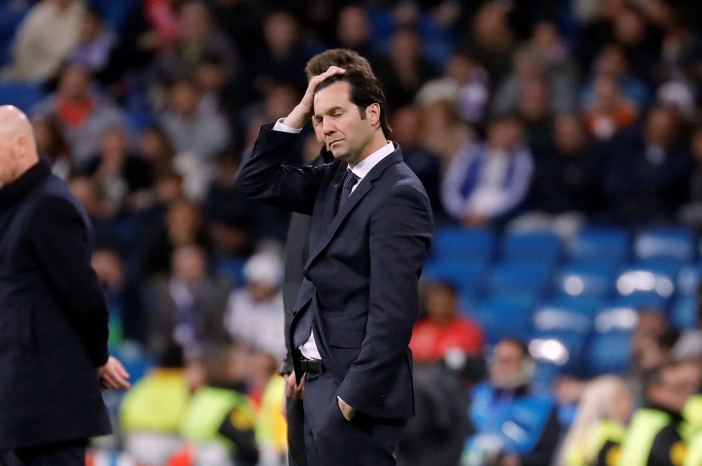 Un Solari abatut treu importància a l'eliminació de la Champions