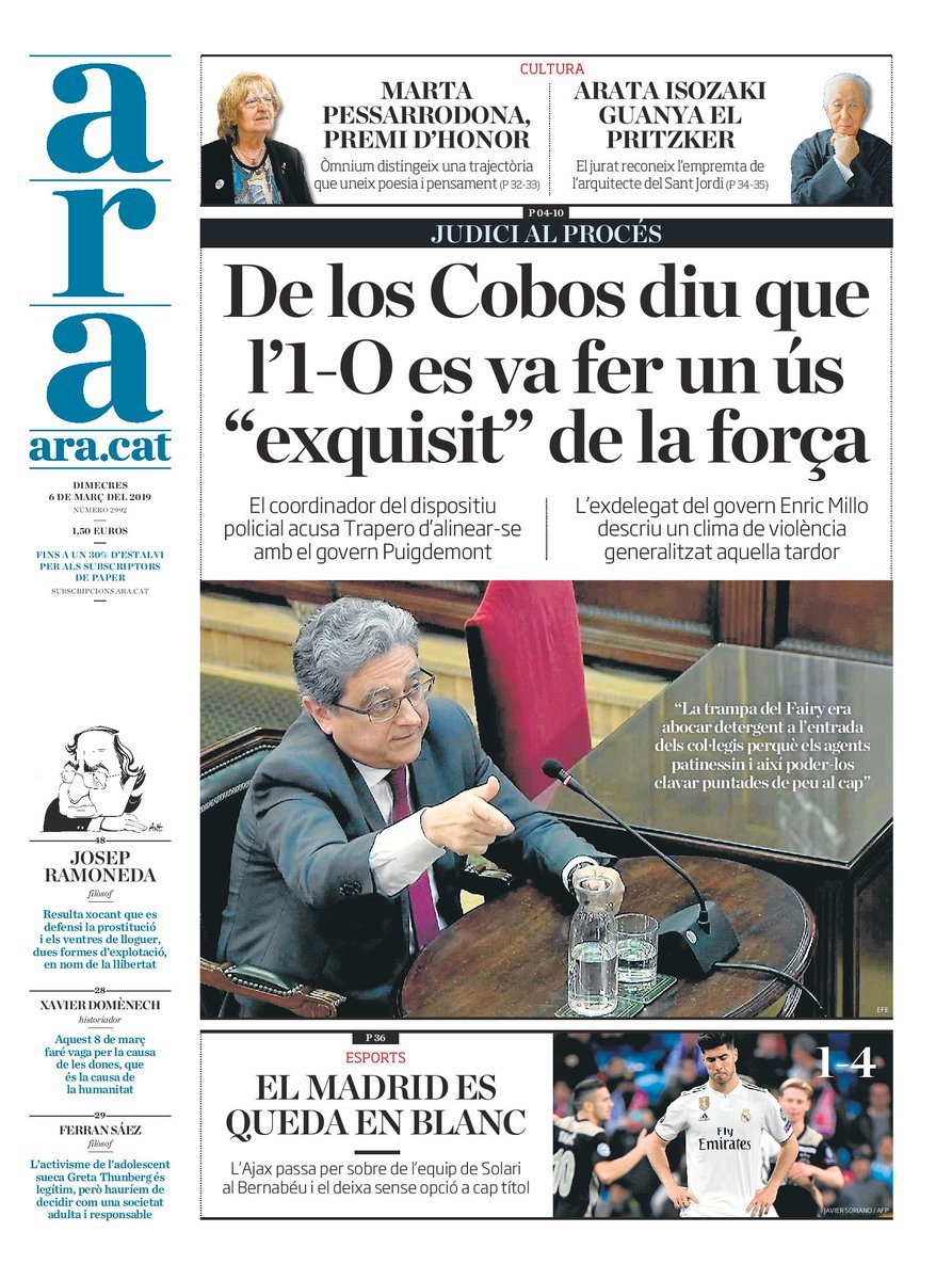 Ara Portada 06 03 2019