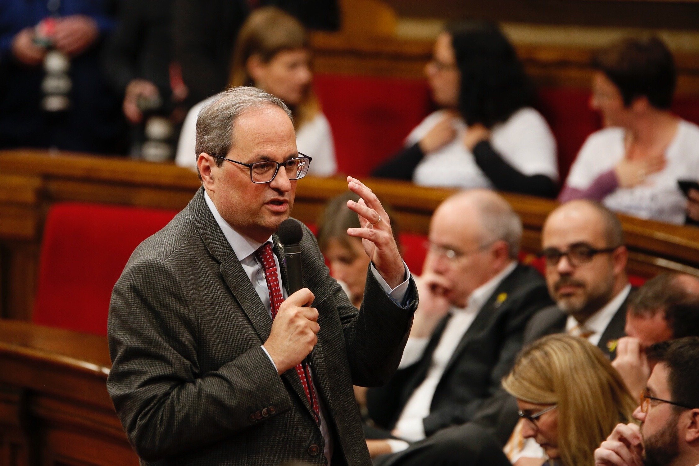 Torra carga contra Millo y denuncia que el juicio "ha mutado de 'fake' a vergüenza"