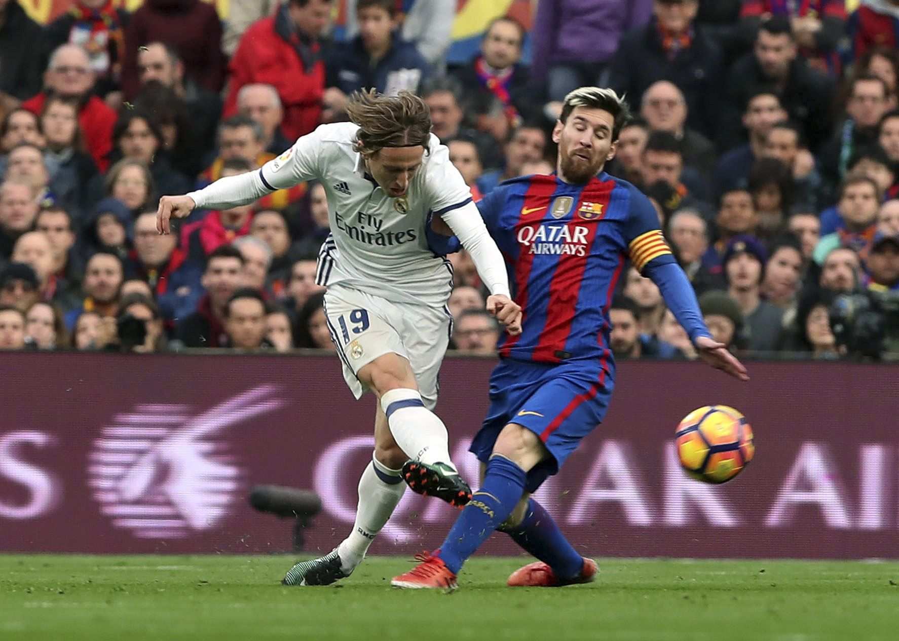 Modric es perdrà el Clàssic del Camp Nou per una sanció del 2014