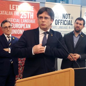 President Carles Puigdemont Europarlament - Efe President Carles Puigdemont Europarlament - Efe