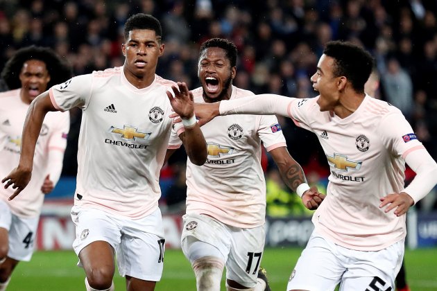 Rashford PSG Manchester United Champions League EFE