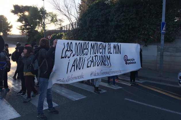 aturada piquets feministes 8 març anton rosa aturada piquets feministes 8 març anton rosa