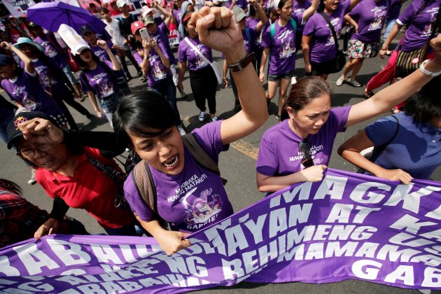 filipines 8 març feminisme efe filipines 8 març feminisme efe