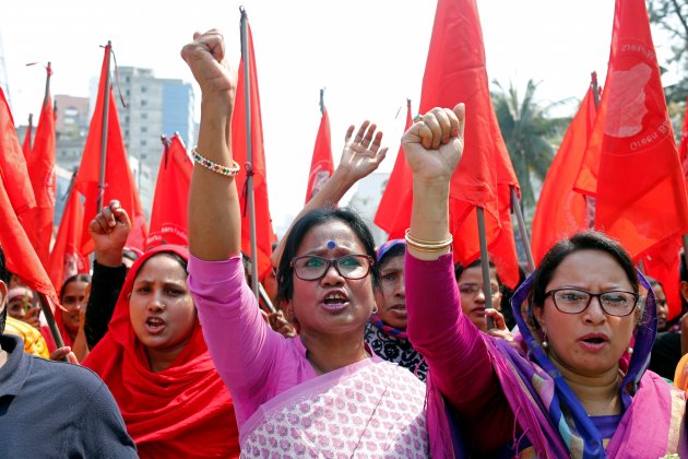 bangla desh vaga 8 març efe bangla desh vaga 8 març efe