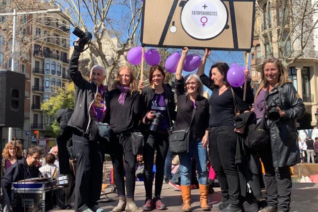 fotoperiodistes vaga feminista 8 març fotoperiodistes vaga feminista 8 març