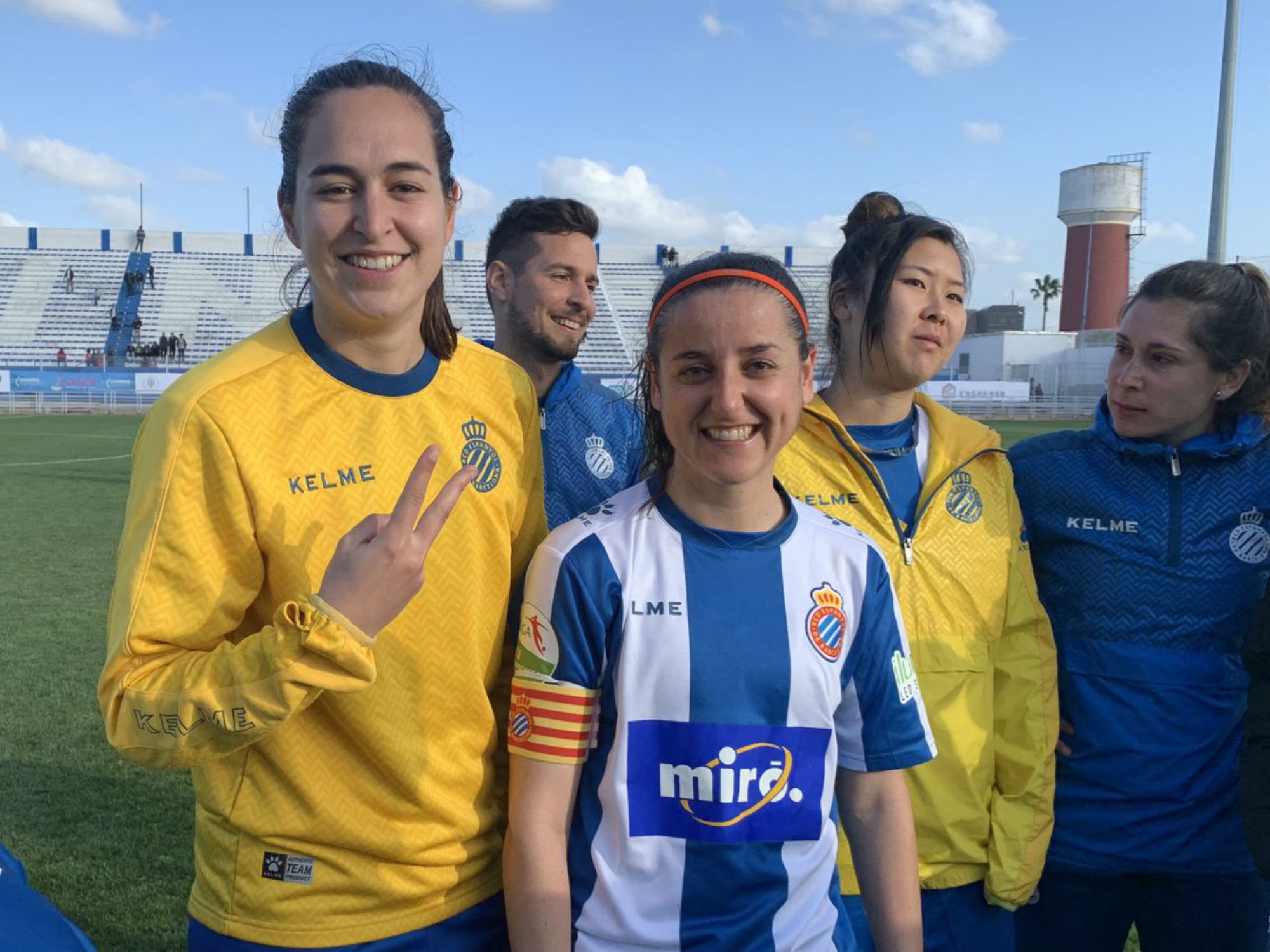 Les noies de l'Espanyol celebren el dia de la dona amb un títol (1-2)