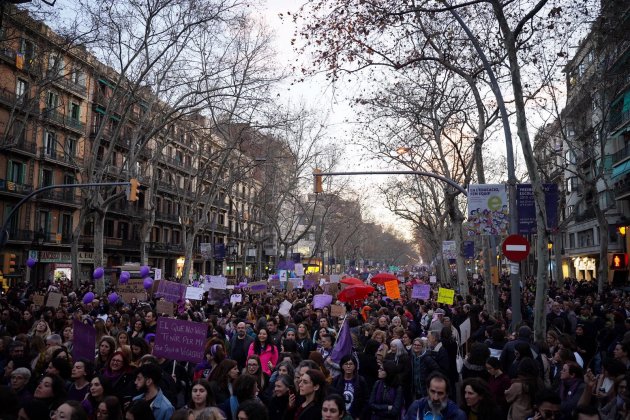 8-M manifestació feminista - Guillem Camós 8-M manifestació feminista - Guillem Camós