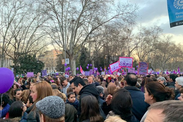8-M manifestació feminista Madrid - Nicolas Tomás 8-M manifestació feminista Madrid - Nicolas Tomás