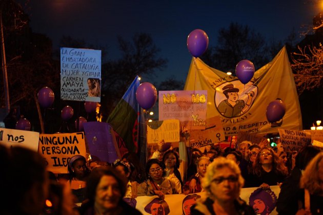 8-M manifestació feminista - Guillem Camós 8-M manifestació feminista - Guillem Camós