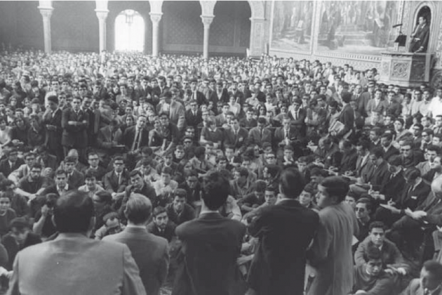 Convento de los Capuchinos de Sarrià. Asamblea. Fuente Blog Ab Origine