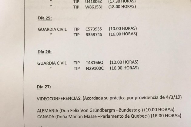 Declaracions videoconferència diputats europeus