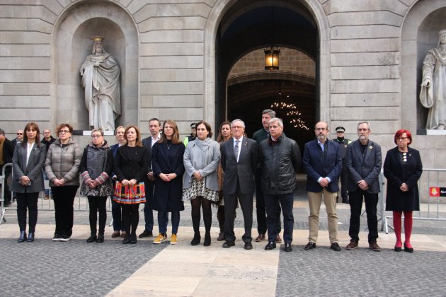 Ajuntament Barcelona minut silenci victimes 11-M - ACN