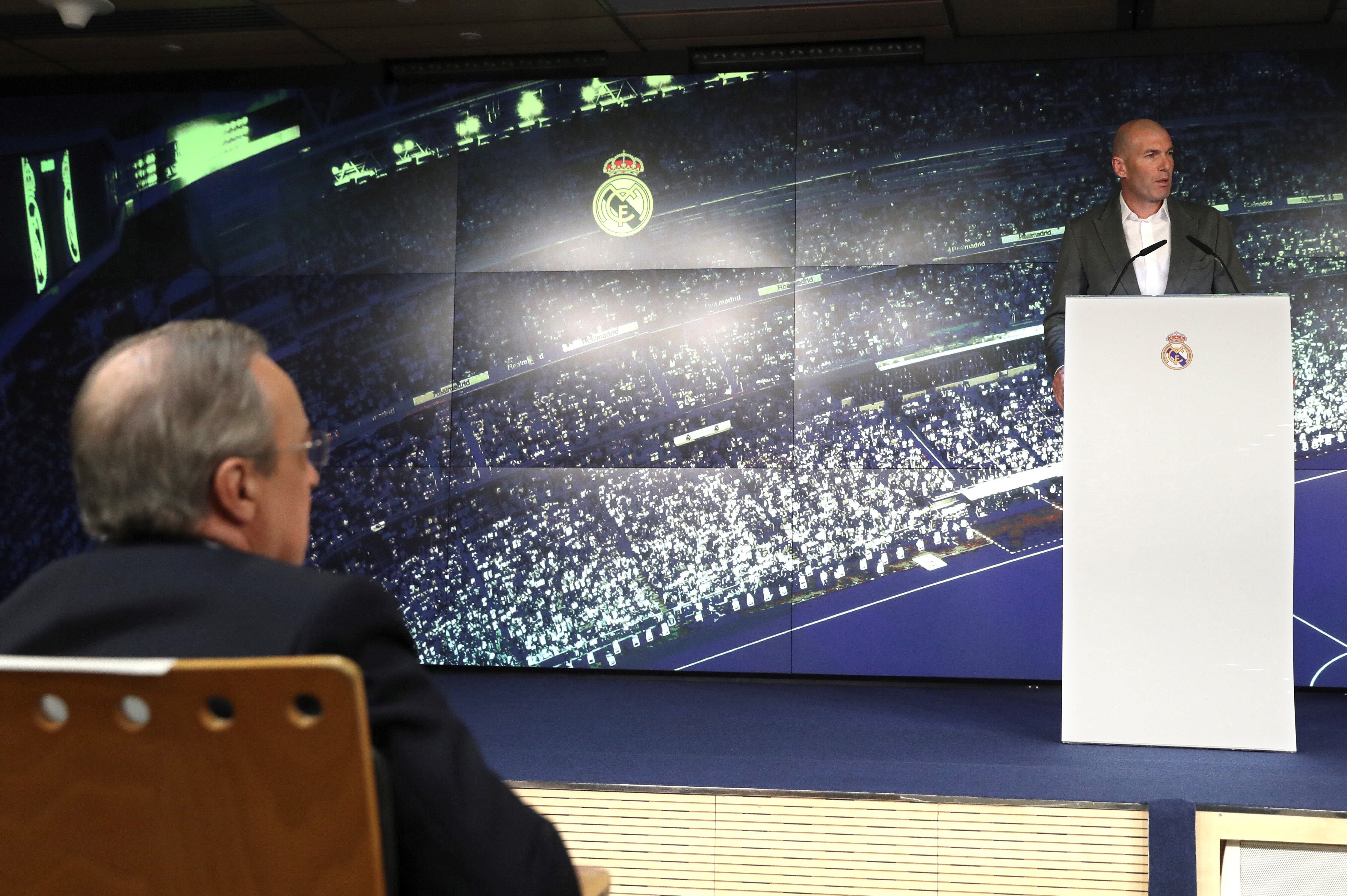 Zidane, más cerca de traicionar a Florentino Pérez y el Real Madrid