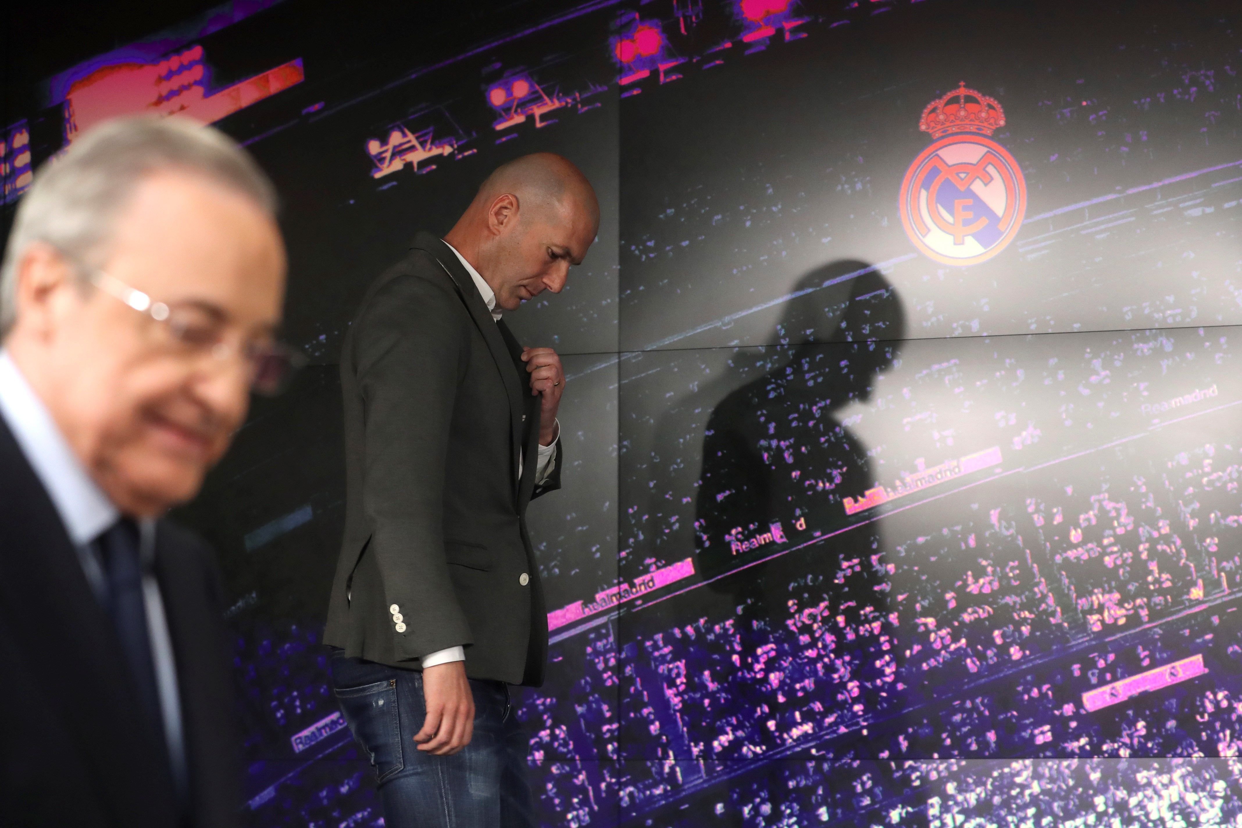 Zidane se sincera sobre su adiós del Madrid y señala a Florentino