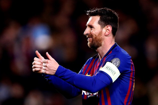 Messi Barca Lio Champions EFE