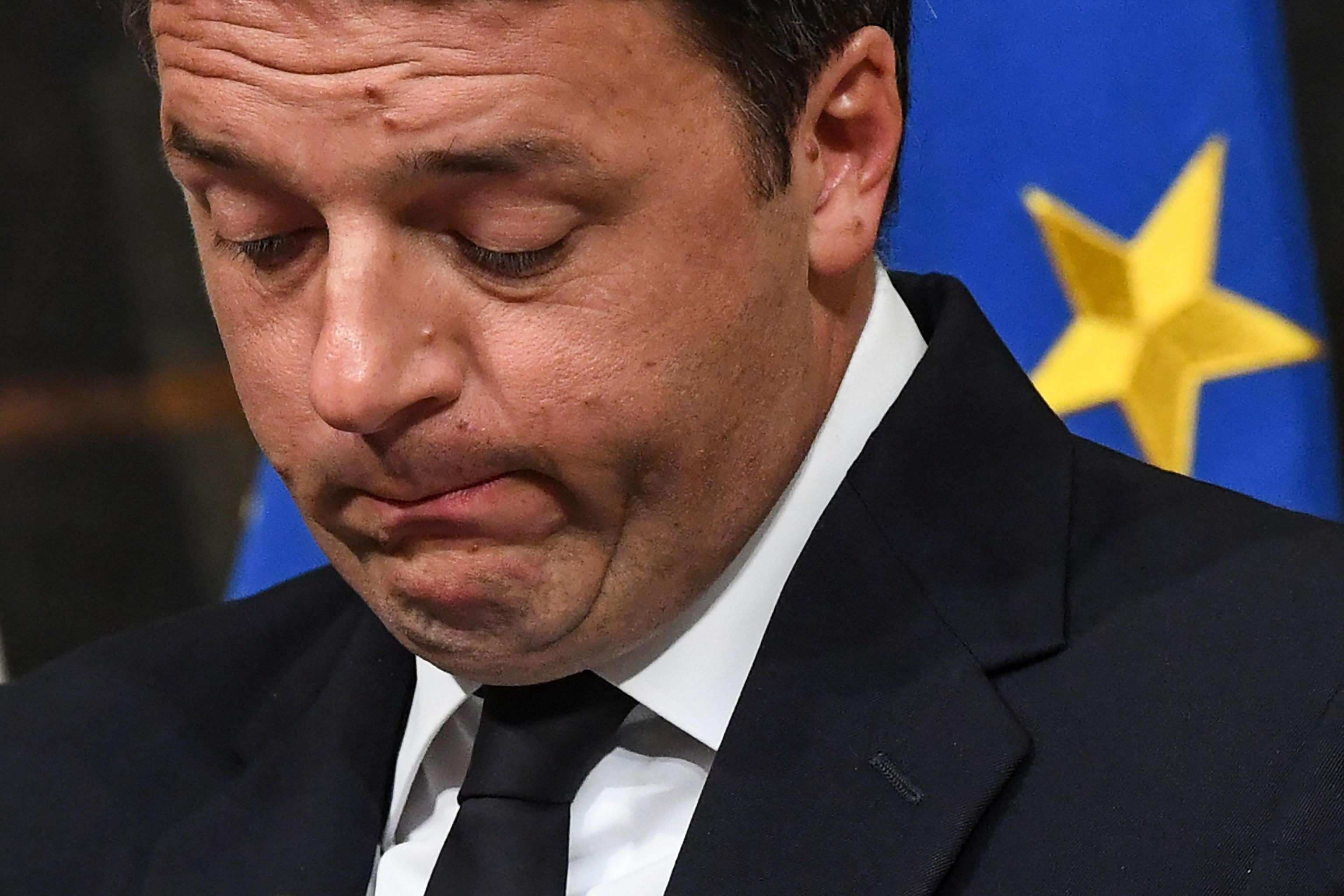 Renzi dimitirá como líder del Partido Democrático tras su fracaso electoral